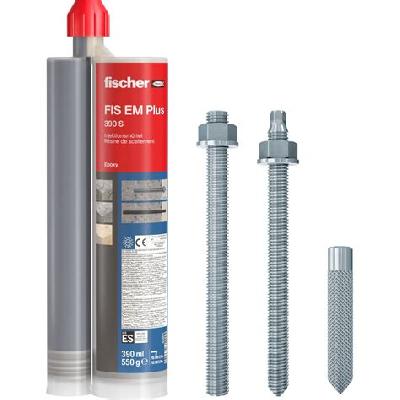 Fischer Foundation Chemical Bolt Fixing