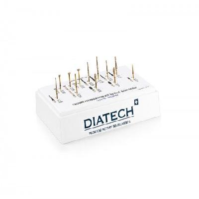Dental Crown Cutting Burs Kit - Coltene Diatech Swiss