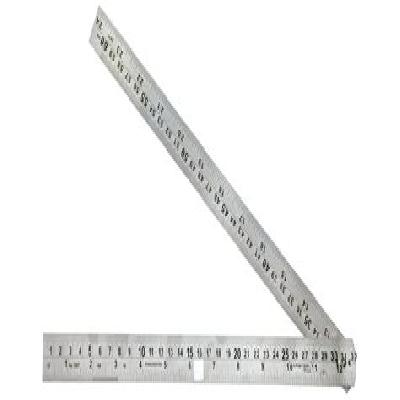 600mm Folding Rule With Angle Calculation Chord (model 1211)
