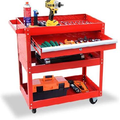 3 Tray Tool Trolley