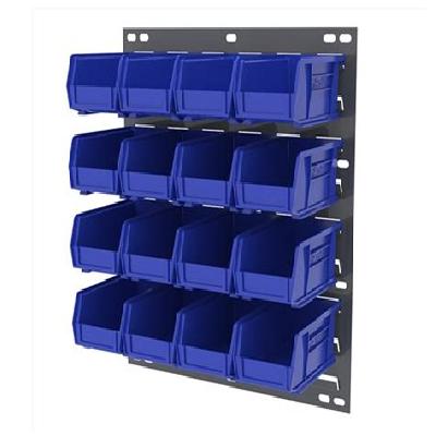Louver Panel Cupboard with Bins