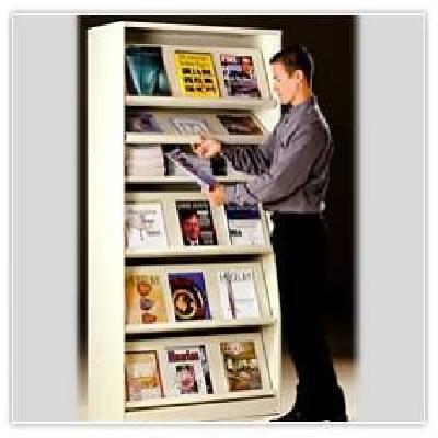 Magazine Display Cabinet
