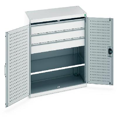 Perfo Cupboard with Drawers