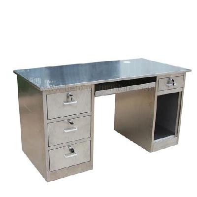 Stainless Steel Computer Table