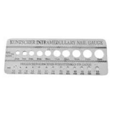 K Nail Measuring Gauge