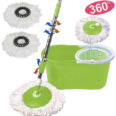 360 Spin Plastic Mop Bucket Trolley