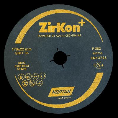 Norton Zirkon Plus Fibre Discs