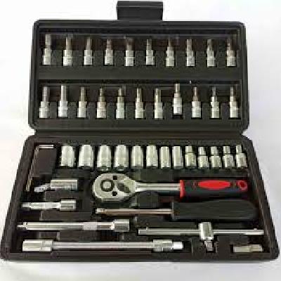 Socket Set 1/4inches Sq. Dr.  (46 Pcs)