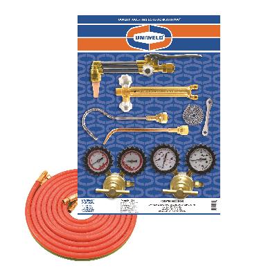 Uniweld K71MTF5 Cap N Hook Brazing Outfit