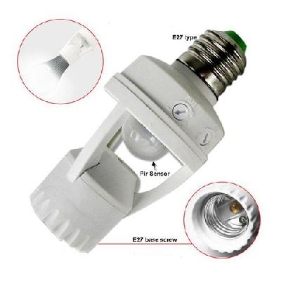 PIR Motion Sensor Lamp Holder