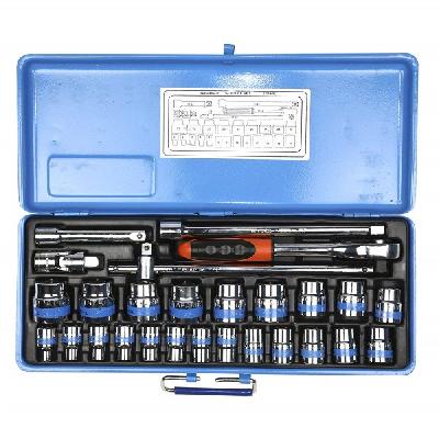 Taparia S14MXL 1/2-Inch Square Drive Socket Set
