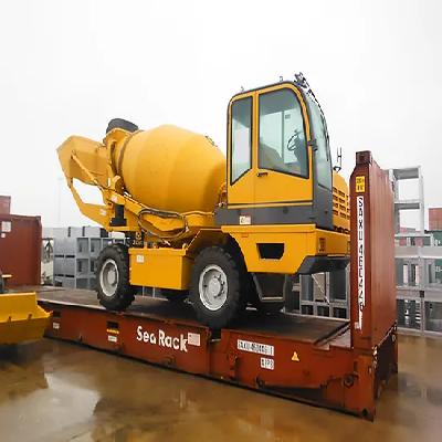Four Pole Lift Concrete Mixer