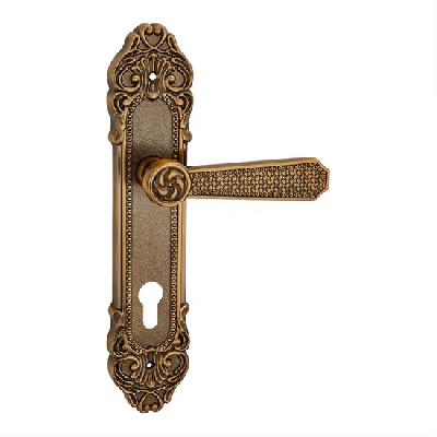 LHP08 Lever Handle Plate Euro Profile