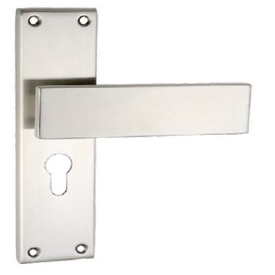 LHP09 Chrome Finish Door Lever Mortise Handles