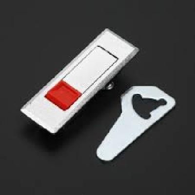 Red push button Panel Lock with Key