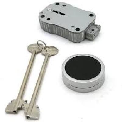 Key Cam Lock Half Cut