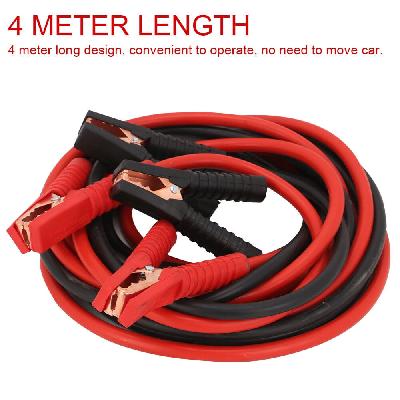Booster Cables with Heavy - Duty Clamps