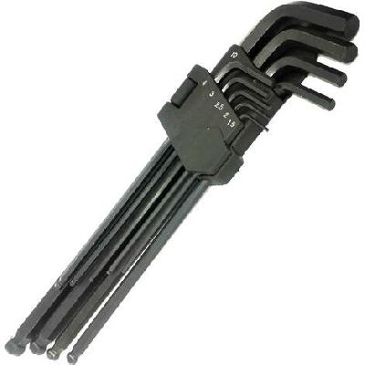 Hex Key Set 9pc Long Metric