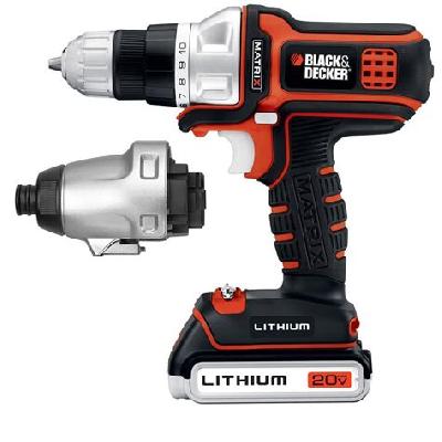 Black And Decker Cordless Power  Drill