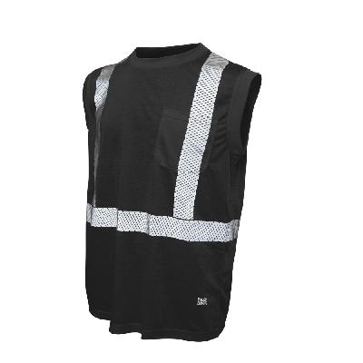 Polyester Sleeveless Safety Jacket