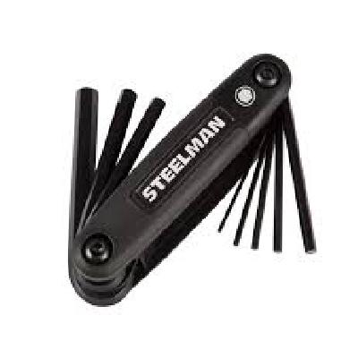 Folding Hex Key Wrench Set