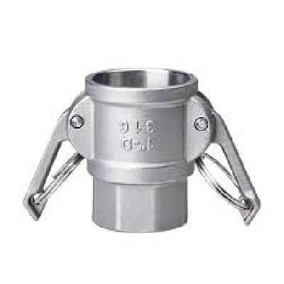 Amfit SS Camlock Coupling Female Threaded Type D Coupler