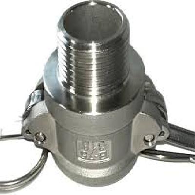 Amfit SS Camlock Coupling Male Threaded Type B Coupler