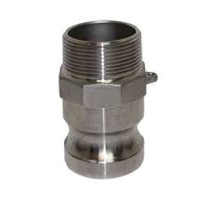 Amfit SS Camlock Coupling Male Threaded Type F Adaptor