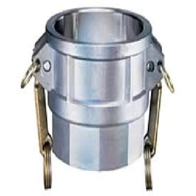 Amfit SS Camlock Coupling Type A Female Threaded Adaptor With Type D Female Threaded Coupler