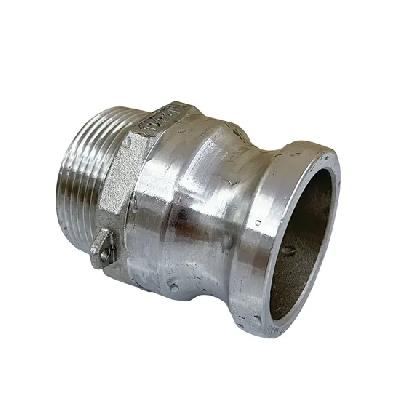Amfit SS Camlock Coupling Type F Adaptor With Type C Coupler