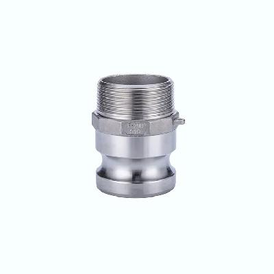 Amfit SS Camlock Coupling Type F Adaptor With Type D Coupler