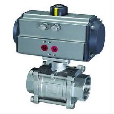 Pneumatic Actuator With Ball Valve