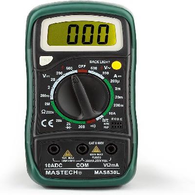 Mastech Mas 830l Digital Pocket Multimeter