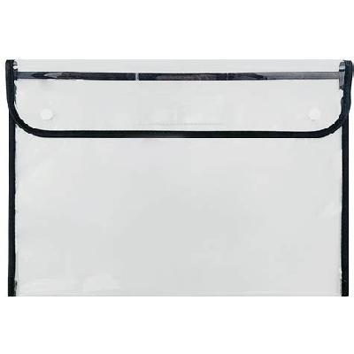 Rectangular Clear PVC Document  Bag