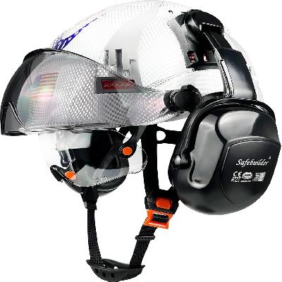 Helmet with Ear Muff