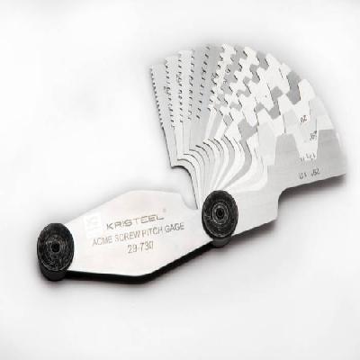 Trapezoidal Metric Screw Pitch Gauge