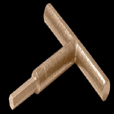 BRONAL- Aluminium Bronze Non Sparking Sliding T- Handle (Short)