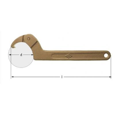 QTi Non Sparking, Non Magnetic Hook Spanners