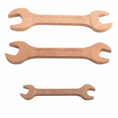 QTi Non Sparking Double Open Ended Spanner (MM)BS Sizes