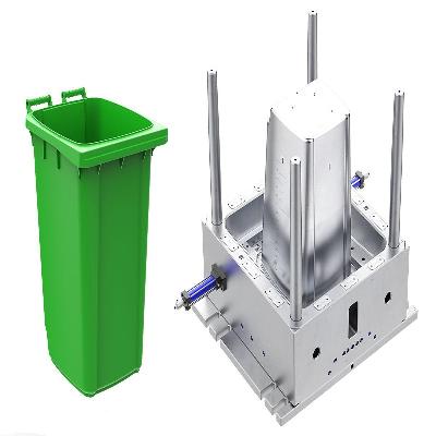 Plastic Dustbin Mould Die