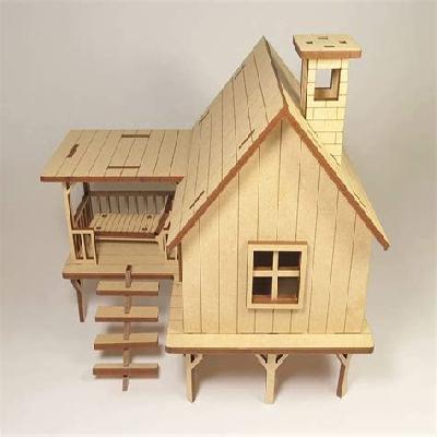 3D Wooden Puzzle- Beach House