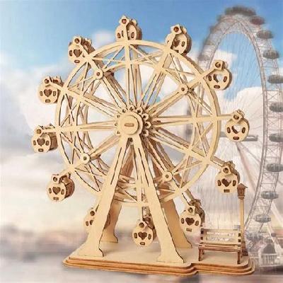 3D Wooden Puzzle- Ferris Wheel