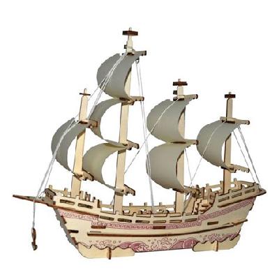 3D Wooden Puzzle- Sailing Ship