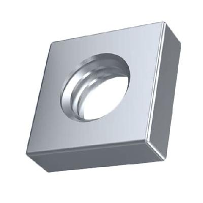 Nickel Square Nut