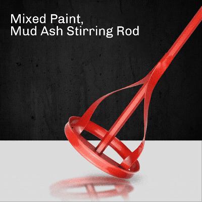 Putty  paint mixer with rod