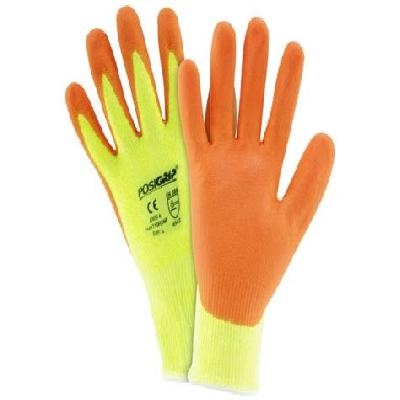 Orange Yellow Gloves
