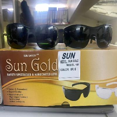 Sun Gold Industrial Safety Goggles