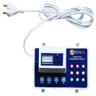 Tripod/ Wall Mounted Unmanned Digital Human Forehead/Forearm Thermal Scanner for 220v Power