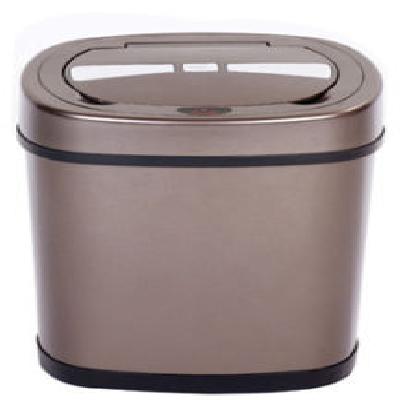 Automatic Belem Intelligent Motion Sensor Series Stainless Steel 21l Trash Bin, Champagne Gold