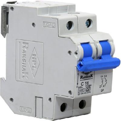 HPL Rakshak (MCB) Miniature Circuit Breakers C Curve 16Amp Four Pole